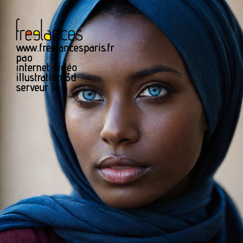 Pao mise en page internet vidéo illustration 3d serveur IA générative AI freelance paris studio de création magazines 738ddpp0